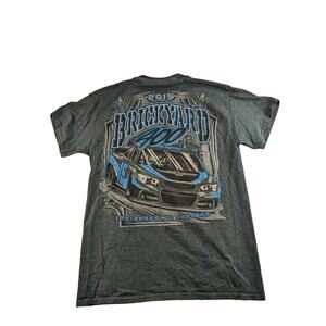 2015 Brickyard 400 T Shirt Size M Indianapolis 22nd Annual Gray Double Sided